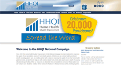 Desktop Screenshot of homehealthquality.org